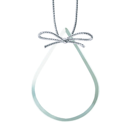 Jade Ornament - Teardrop Imprinted