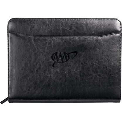 FSC® Mix Renaissance Zippered Padfolio