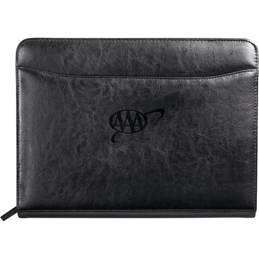 FSC® Mix Renaissance Zippered Padfolio