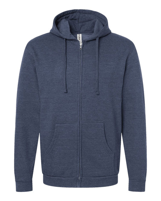 Unisex Full-Zip Hooded Sweatshirt - 331