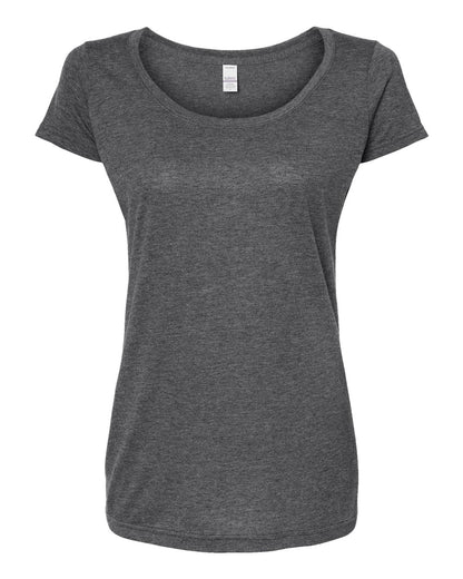 Women's Poly-Rich Scoop Neck T-Shirt - 243
