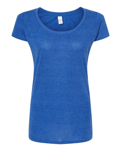 Women's Poly-Rich Scoop Neck T-Shirt - 243