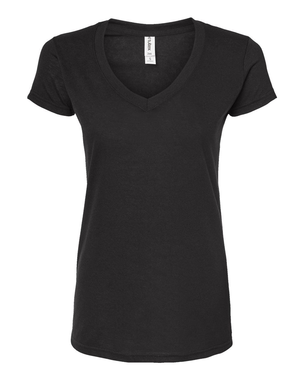 Women's Poly-Rich V-Neck T-Shirt - 244