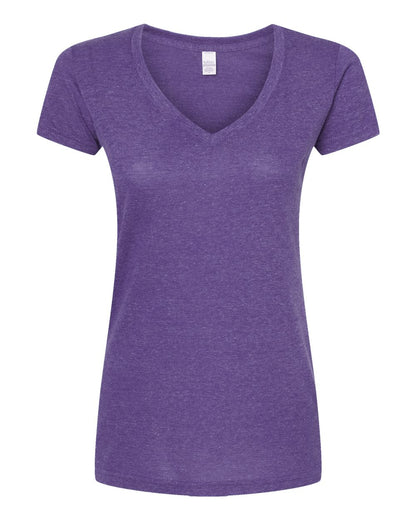 Women's Poly-Rich V-Neck T-Shirt - 244