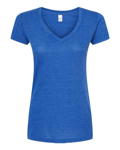 Women's Poly-Rich V-Neck T-Shirt - 244