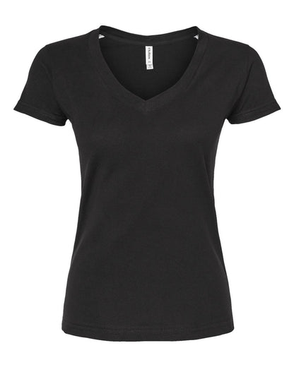 Women's Fine Jersey V-Neck T-Shirt - 214