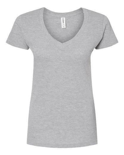 Women's Fine Jersey V-Neck T-Shirt - 214