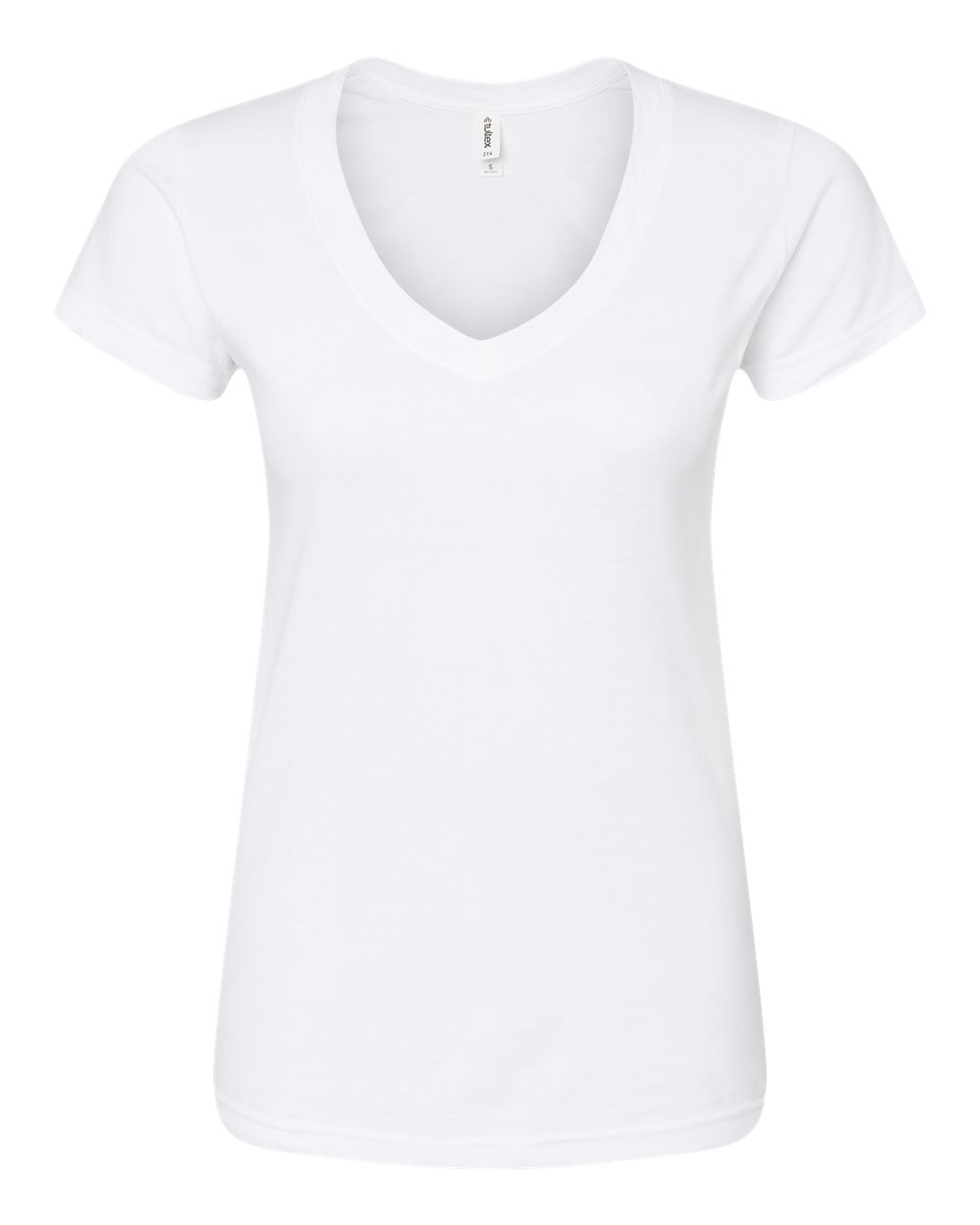 Women's Fine Jersey V-Neck T-Shirt - 214