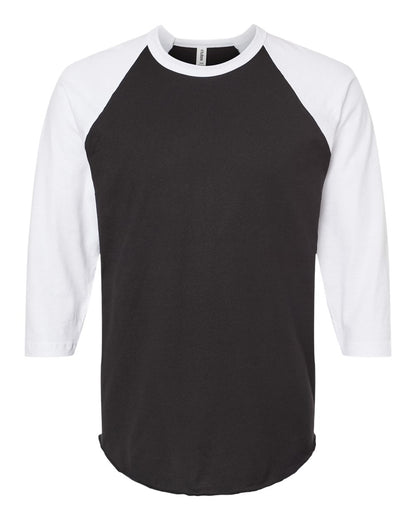 Unisex Fine Jersey Raglan T-Shirt - 245