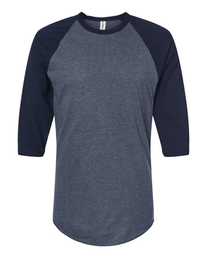 Unisex Fine Jersey Raglan T-Shirt - 245