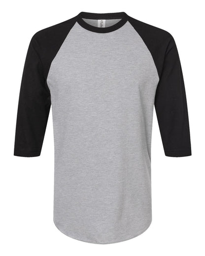 Unisex Fine Jersey Raglan T-Shirt - 245