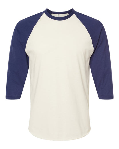 Unisex Fine Jersey Raglan T-Shirt - 245