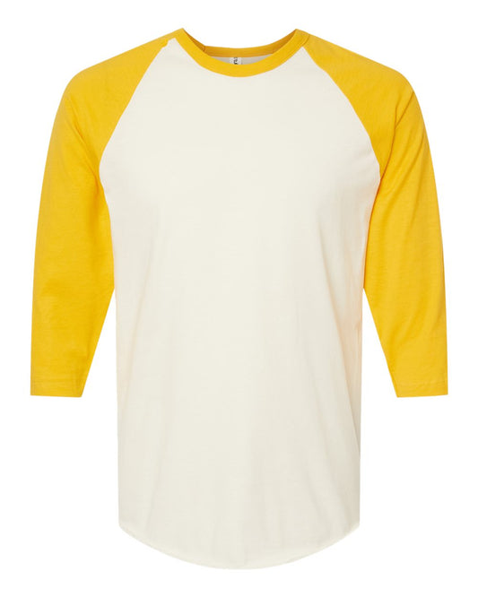 Unisex Fine Jersey Raglan T-Shirt - 245