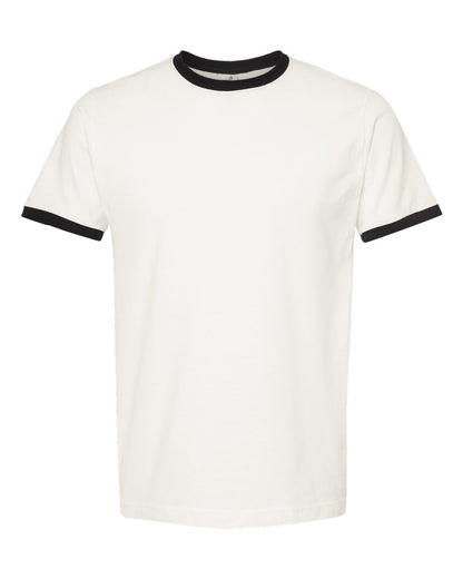 Unisex Fine Jersey Ringer T-Shirt - 246