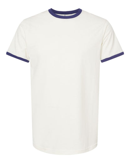 Unisex Fine Jersey Ringer T-Shirt - 246
