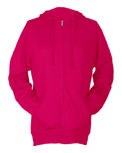 Unisex Beach Full-Zip Hooded Long Sleeve T-Shirt - 260