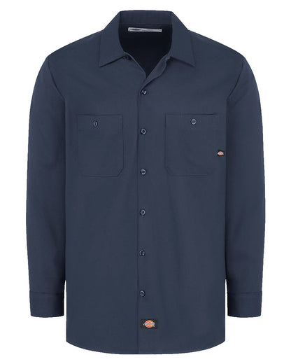 Men's Industrial Cotton Long Sleeve Work Shirt - L307