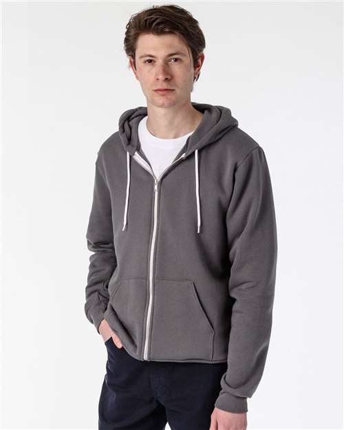 Unisex USA-Made Flex Fleece Full-Zip Hooded Sweatshirt - F97
