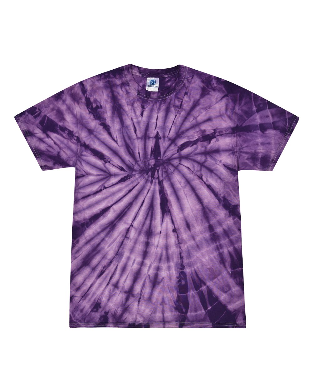 Unisex Multi-Color Tie-Dyed T-Shirt - 1000