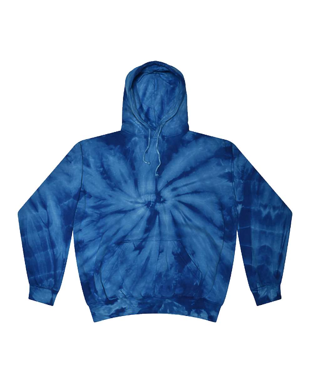Unisex Tie-Dyed Hooded Sweatshirt - 8777