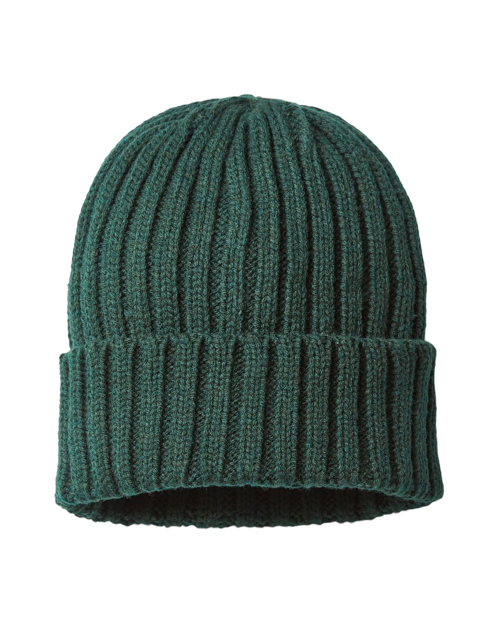 Sustainable Cable Knit Cuffed Beanie - SHORE