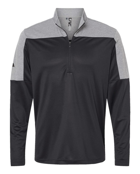 Men's Ultimate365 Lightweight Colorblocked Quarter-Zip Pullover - A552
