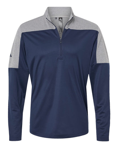 Men's Ultimate365 Lightweight Colorblocked Quarter-Zip Pullover - A552