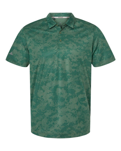 Men's All Over Camo Print Polo - A550