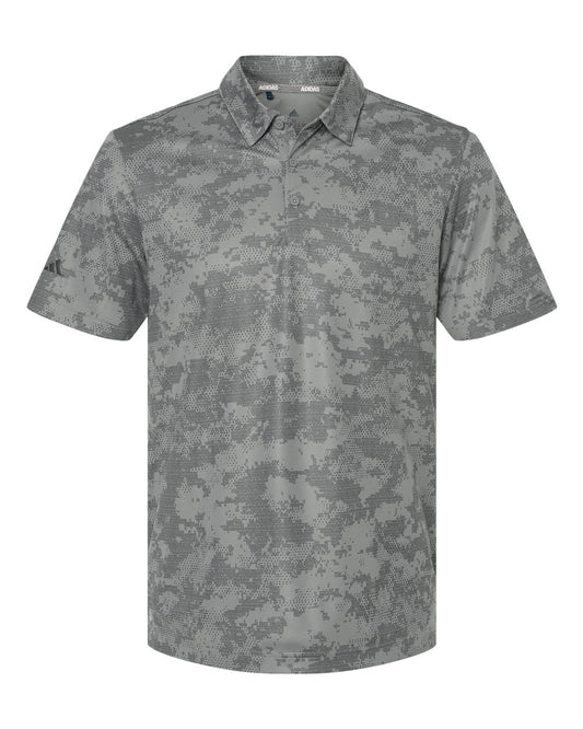 Men's All Over Camo Print Polo - A550