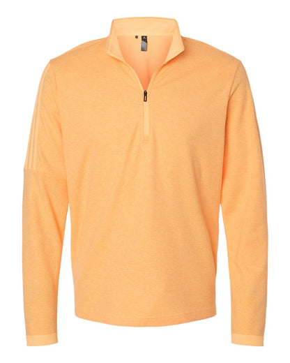 Men's 3-Stripes Quarter-Zip Sweater Pullover - A554