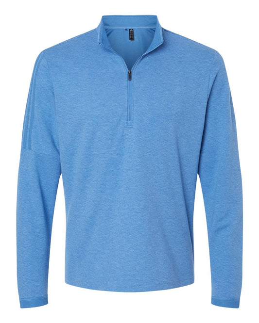 Men's 3-Stripes Quarter-Zip Sweater Pullover - A554