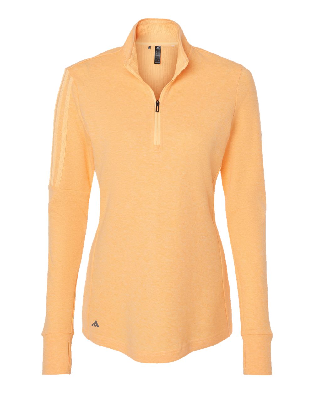 Women's 3-Stripes Quarter-Zip Sweater Pullover - A555