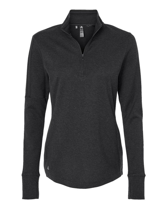 Women's 3-Stripes Quarter-Zip Sweater Pullover - A555