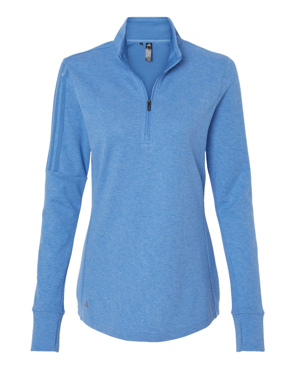 Women's 3-Stripes Quarter-Zip Sweater Pullover - A555