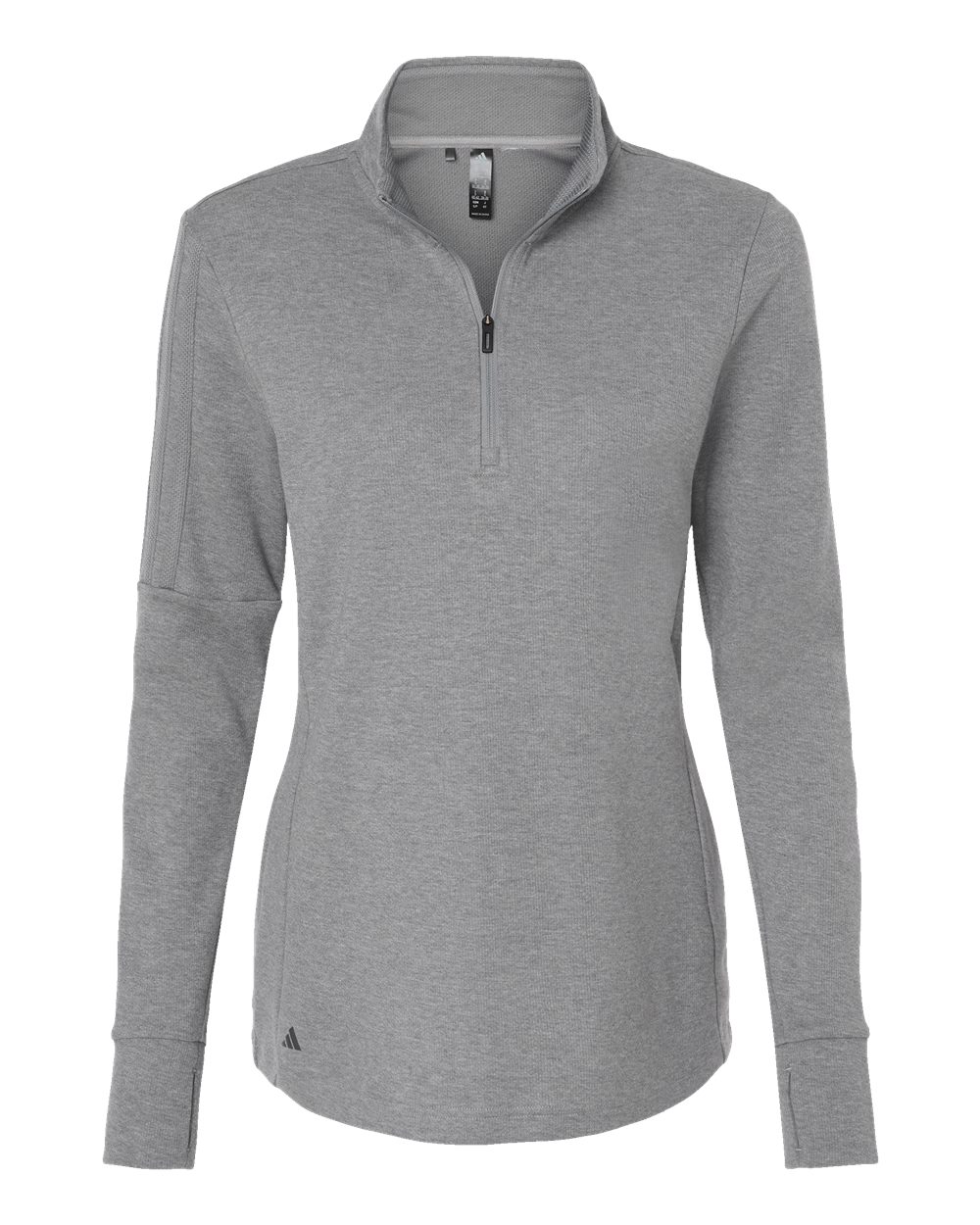 Women's 3-Stripes Quarter-Zip Sweater Pullover - A555