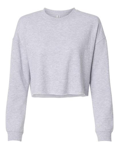 Women's Lightweight Crop Crewneck Sweatshirt - AFX24CRP