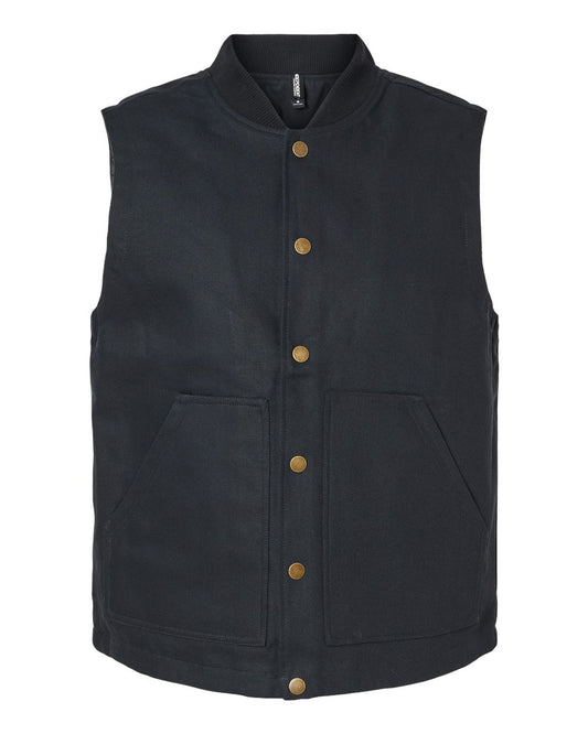 Men's Insulated Canvas Workwear Vest - EXP560V