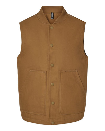 Men's Insulated Canvas Workwear Vest - EXP560V