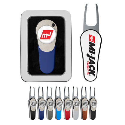 Pitchfix XL 2.5 Golf Divot Tool in Window Tin