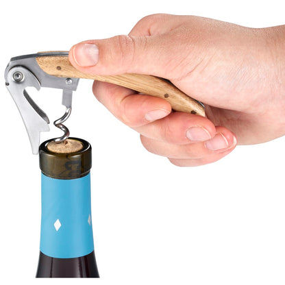 4 Piece Bamboo Wine Gift Set