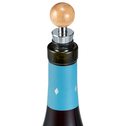 4 Piece Bamboo Wine Gift Set