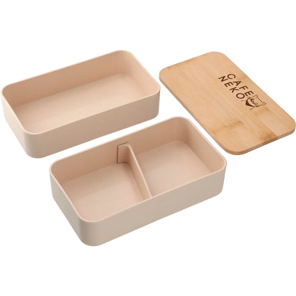 Stackable Bamboo Fiber Bento Box