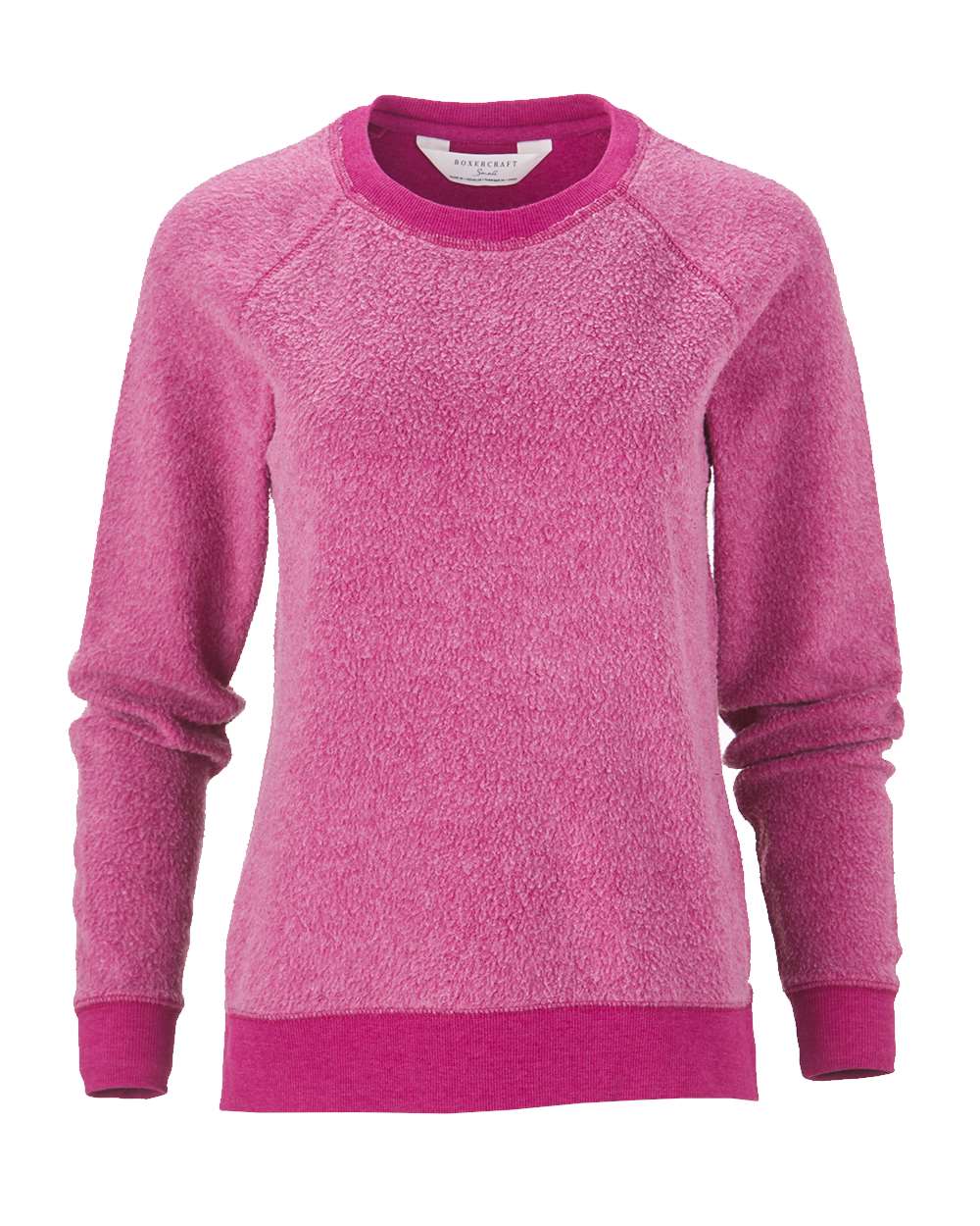 Women's Fleece Out Crewneck Pullover - K01