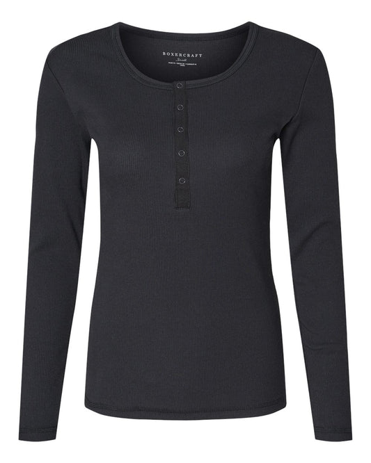 Women's Harper Long Sleeve Henley - BW2402