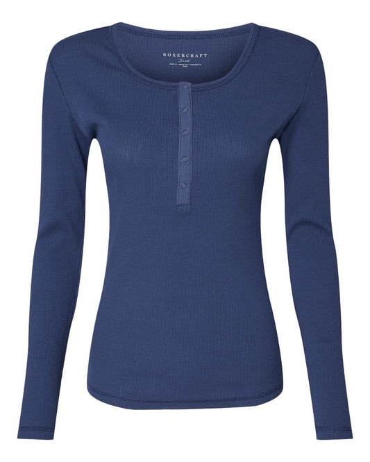Women's Harper Long Sleeve Henley - BW2402