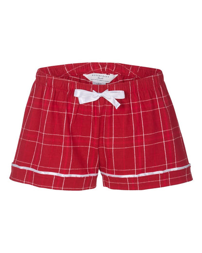 Women's Flannel Shorts - BW6501