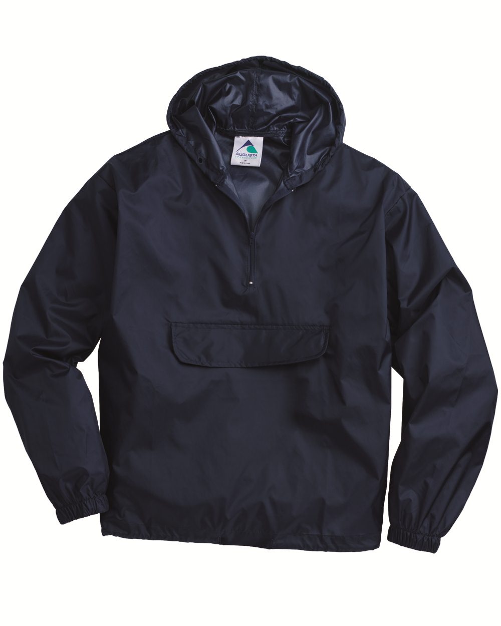 Unisex Packable Half-Zip Hooded Pullover Jacket - 3130