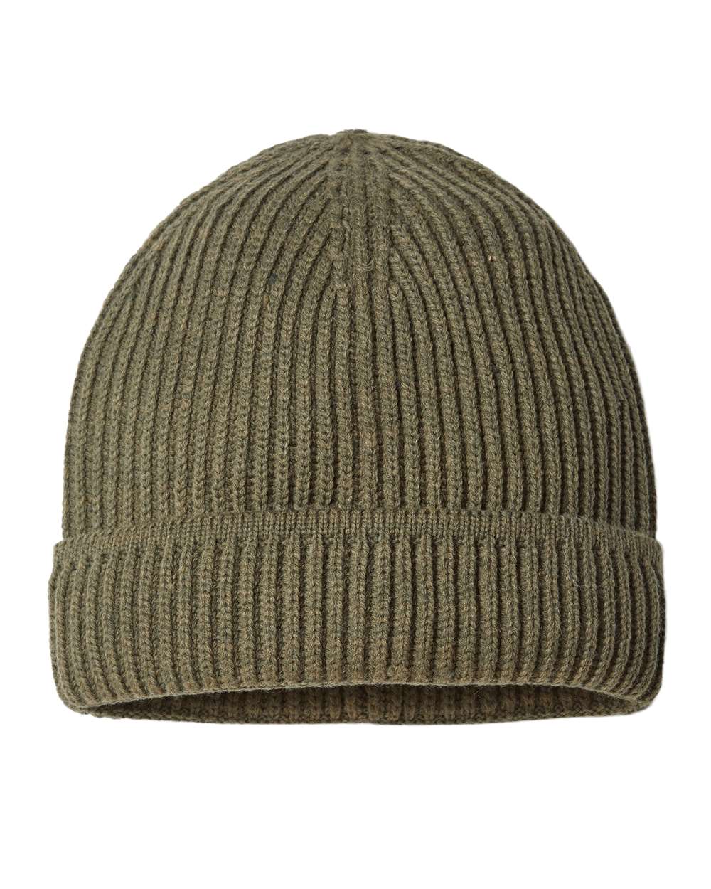 Sustainable Finish Edge Cuffed Beanie - MAPLE
