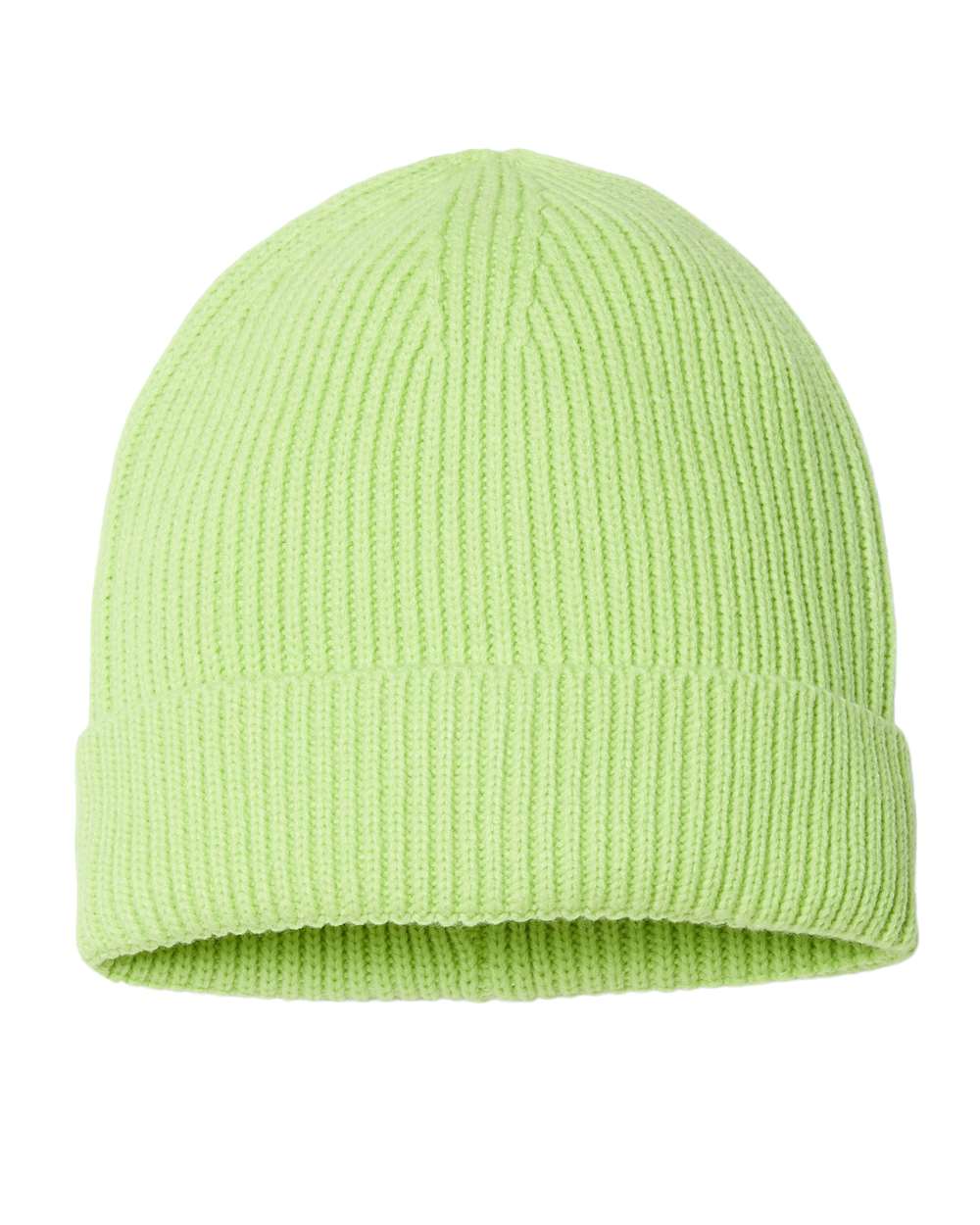 Sustainable Fine Rib Cuffed Beanie - ANDY