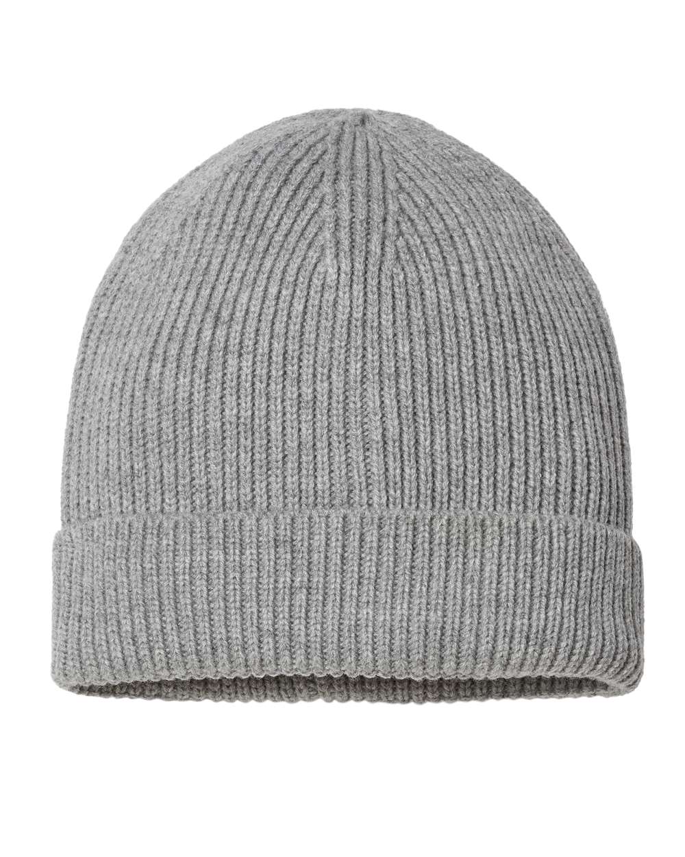 Sustainable Fine Rib Cuffed Beanie - ANDY